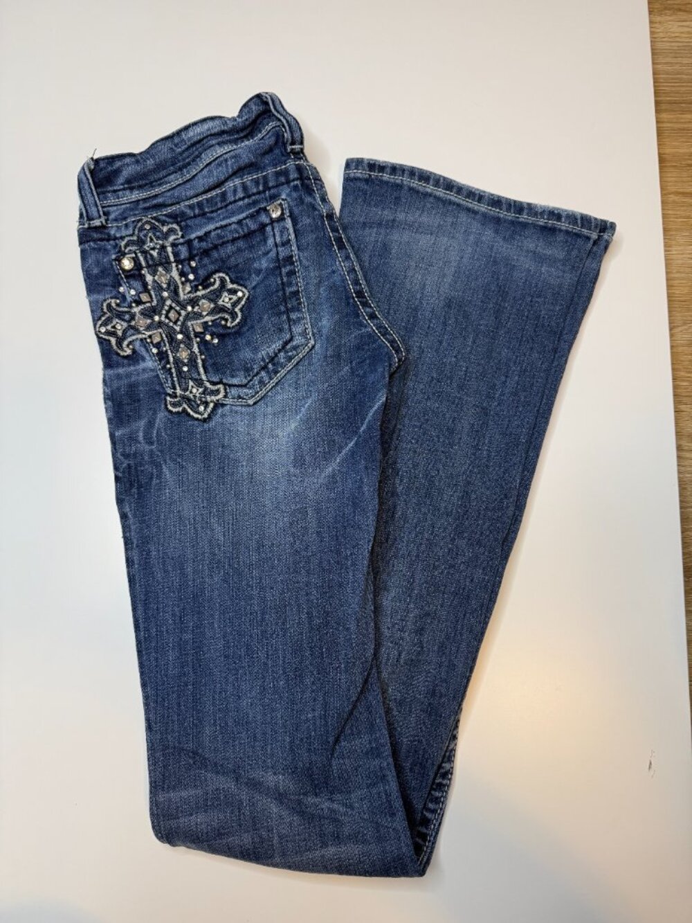 Y2K Miss Me Low-rise Bootcut Jeans
